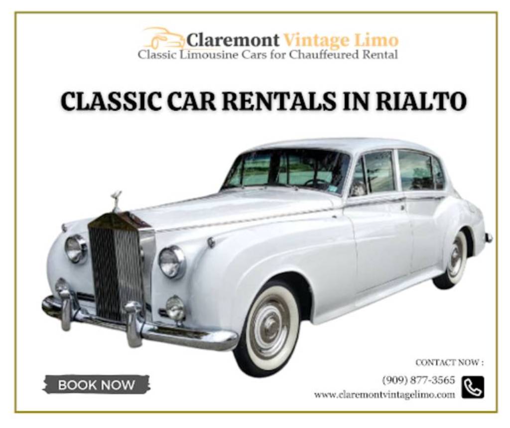 Classic Car Rentals in Rialto